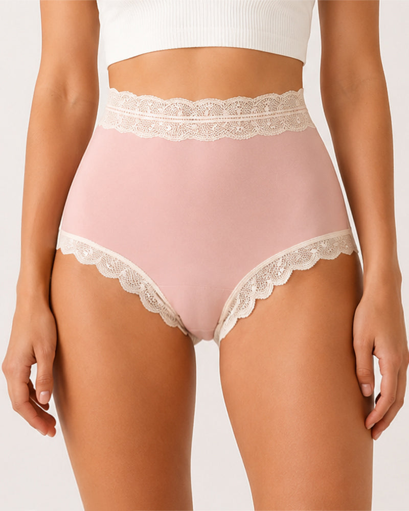 Luxe Cotton Seamless Lace Panties