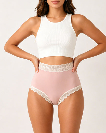 Luxe Cotton Seamless Lace Panties