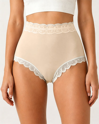 Luxe Cotton Seamless Lace Panties