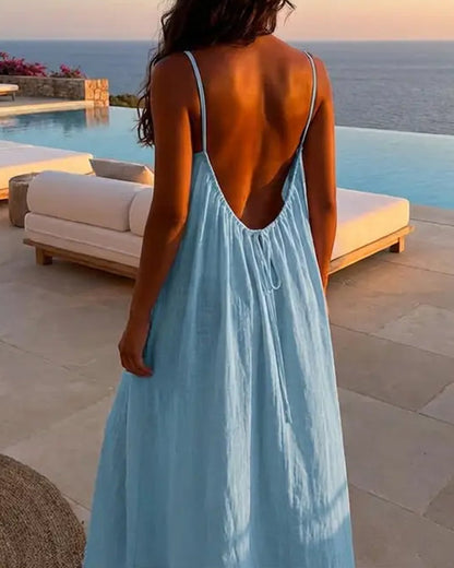 Chic Backless Dress