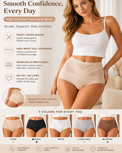 Slimming High-Waist Seamless Panties